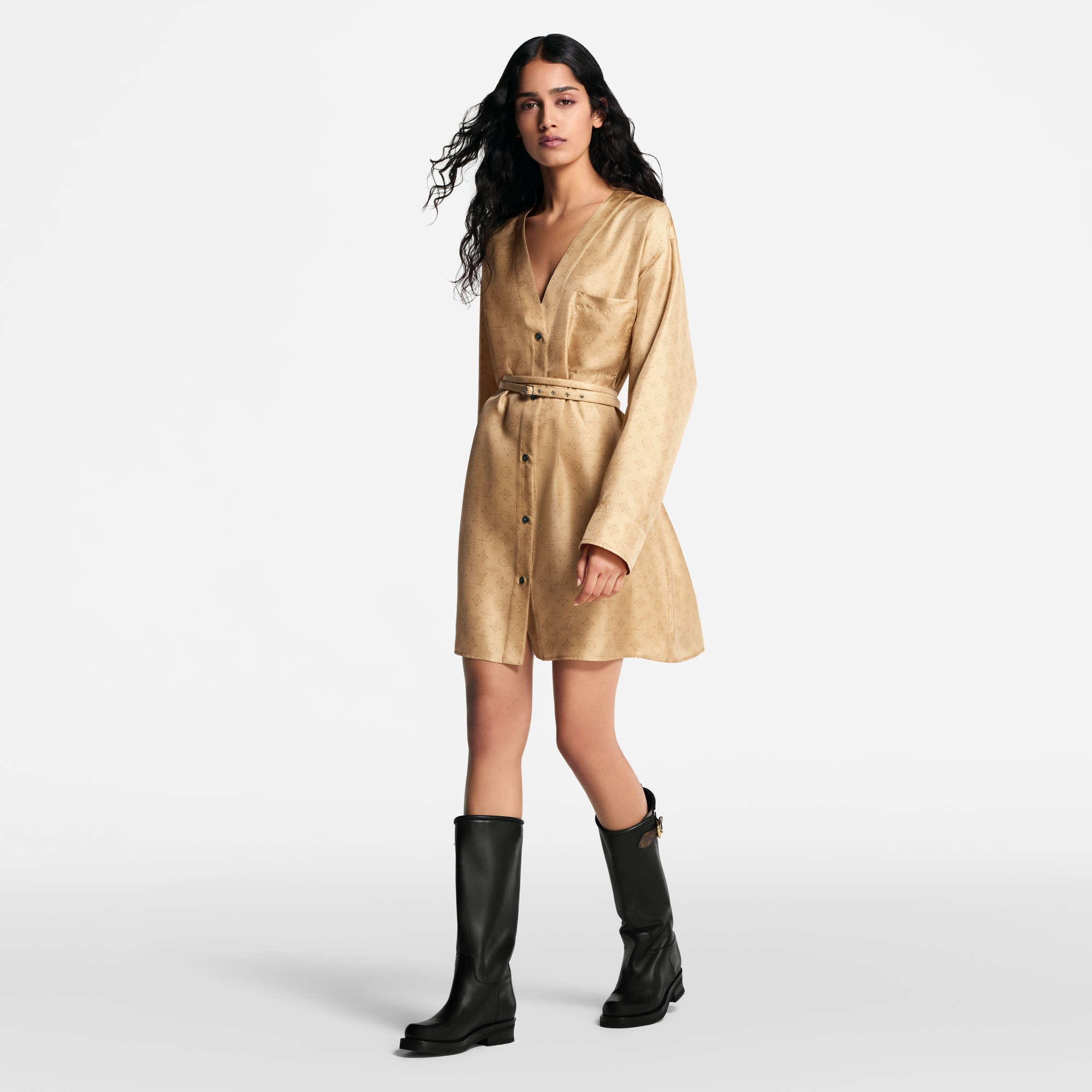  LV Biker High Boot   in Women