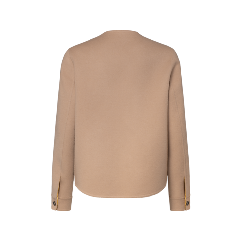 Monogram Heritage Double Face Jacket back view