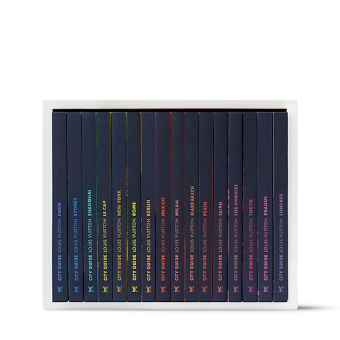 16 City Guide Box Set in Trunks, Travel and Home's Library City Guide collections by Louis Vuitton (Product zoom)