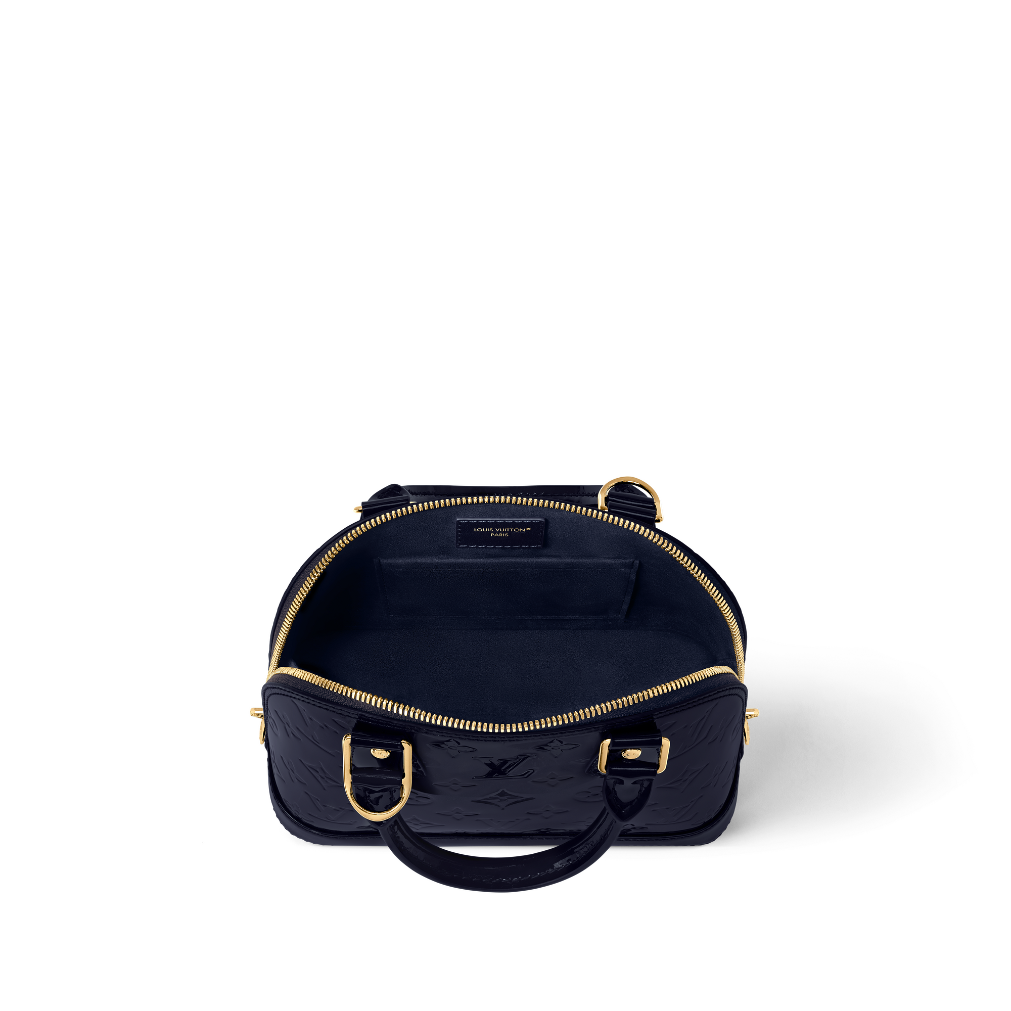 Alma BB Monogram Vernis in Bags and Small Leather Goods