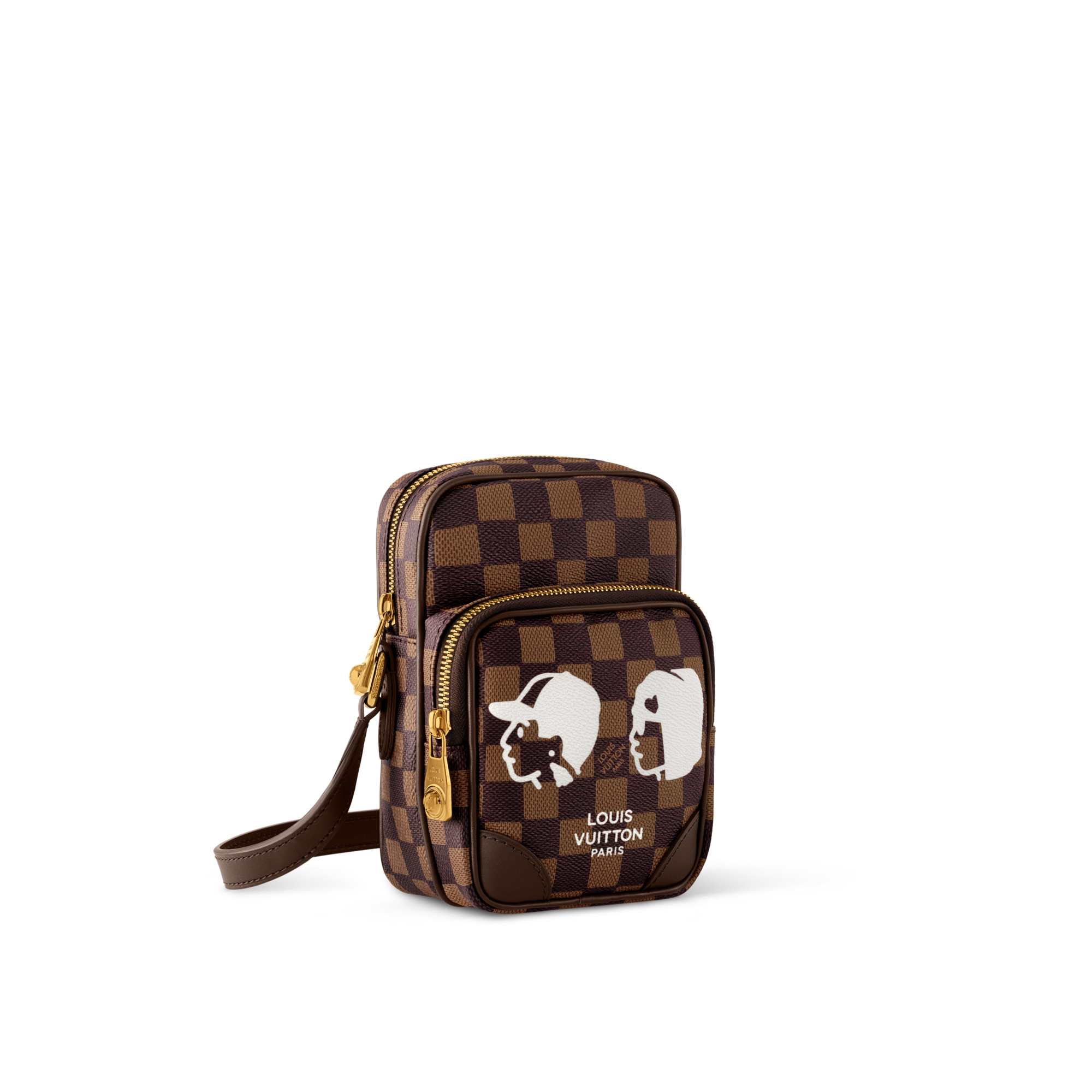 حقيبة Amazone Damier Ebene قماش in الحقائب والمنتجات الجلدية الصغيرة