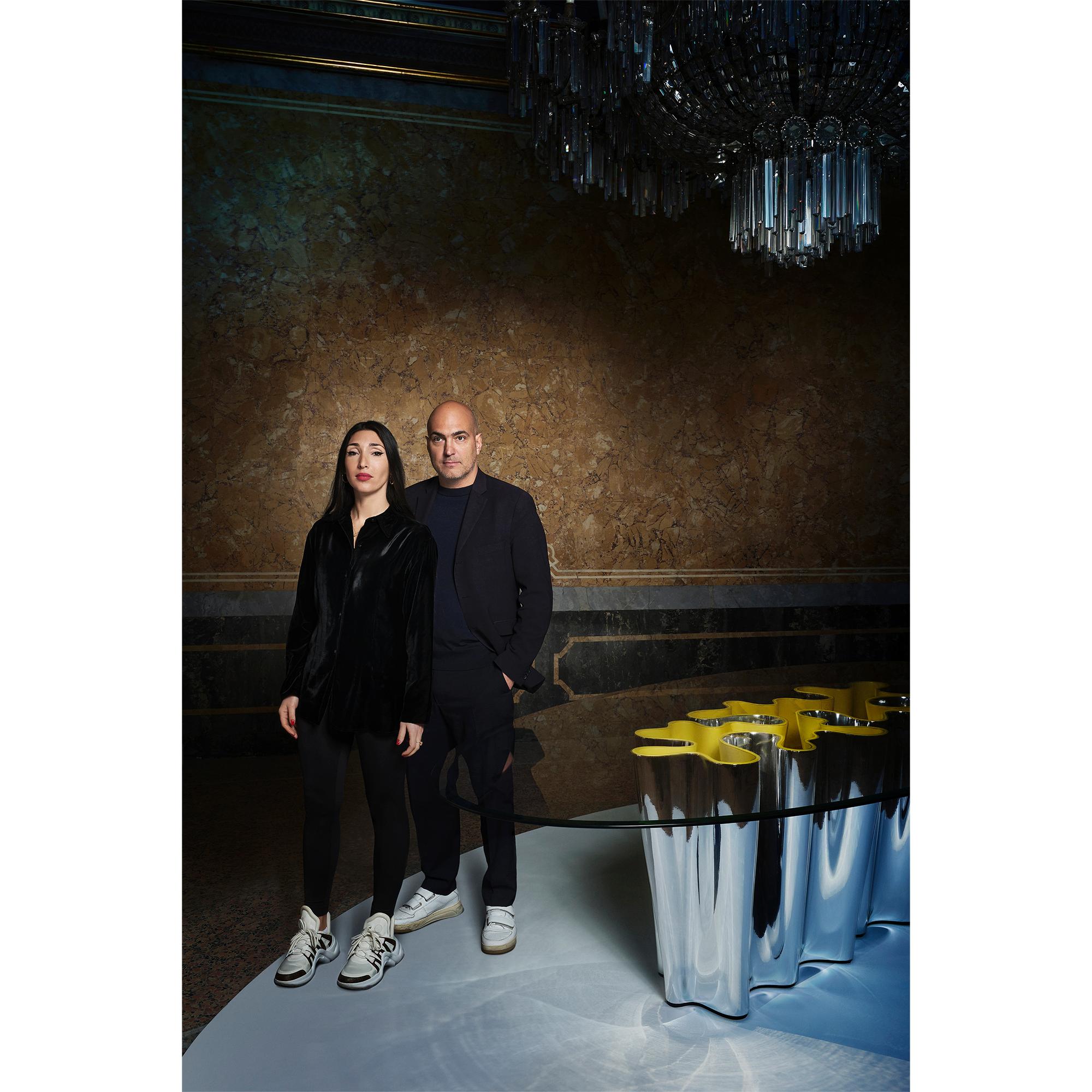 Anemona Table GM By Atelier Biagetti  in Trunks, Travel and Home