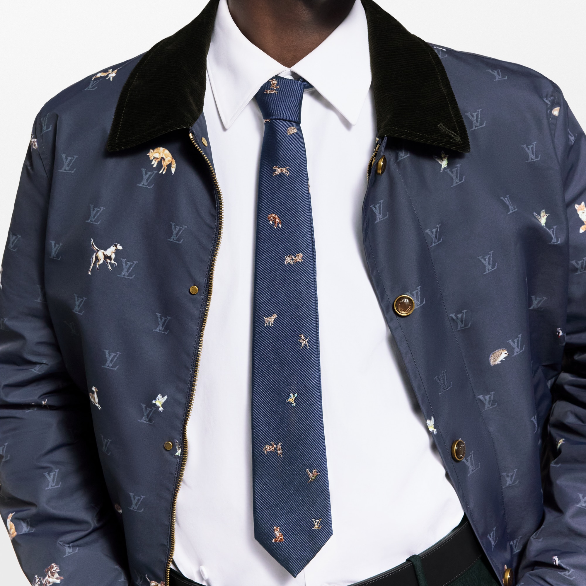 ربطة عنق Animal Blason S00 in الرجال