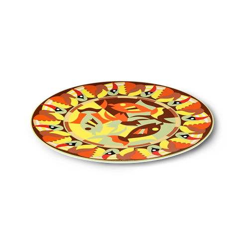 Animali Fantastici Toucan Presentation Plate in Trunks, Travel and Home's Home and Art of Dining Art of Dining collections by Louis Vuitton (Product zoom)