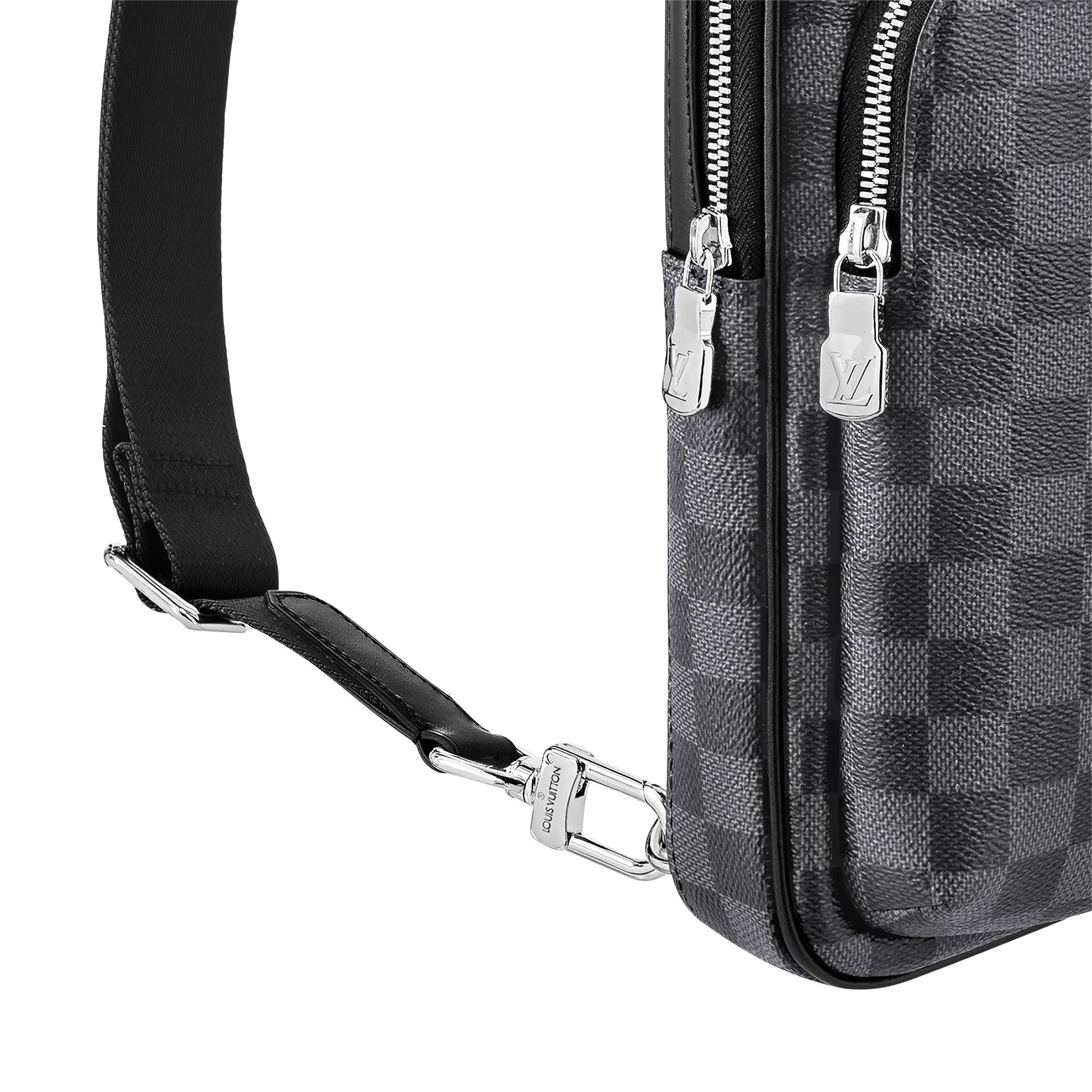 Avenue Slingbag Damier Graphite Canvas in Men