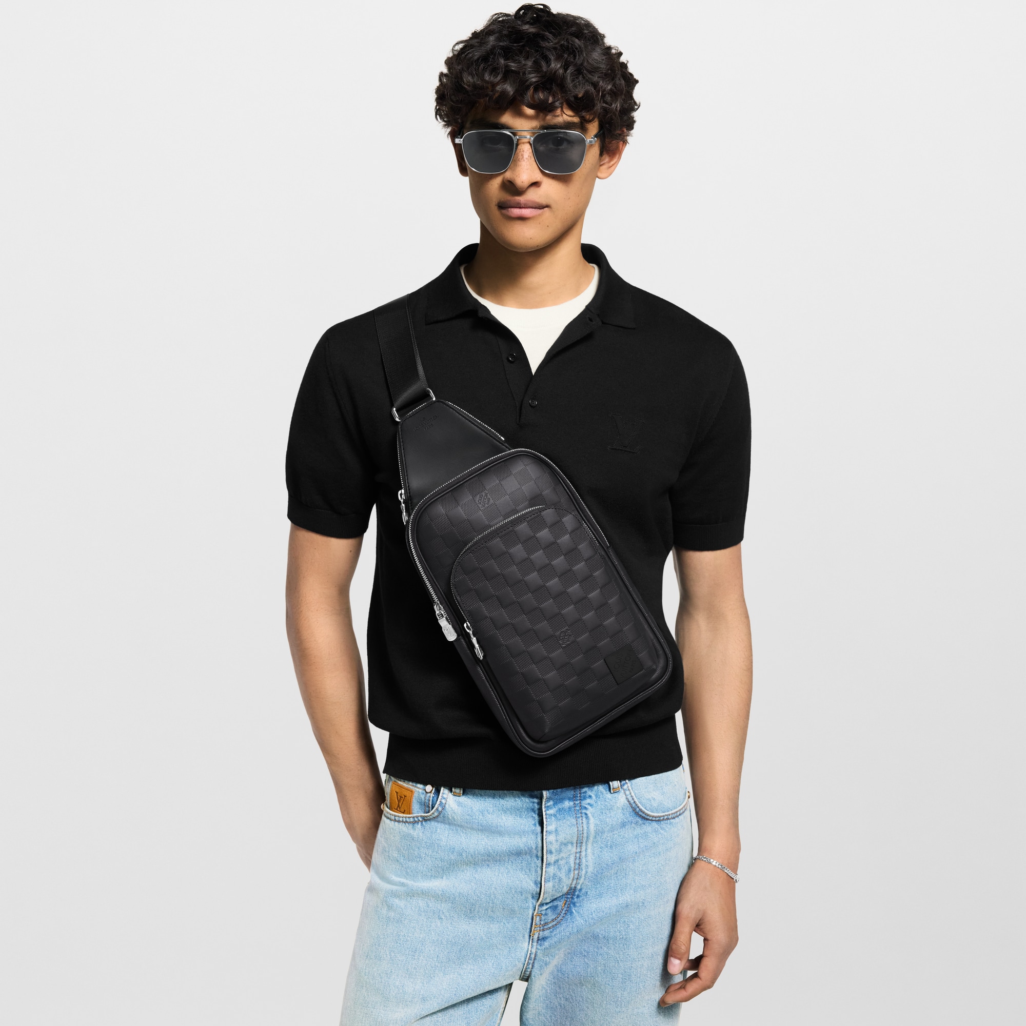 حقيبة Avenue Slingbag NM Damier Infini جلد in الرجال