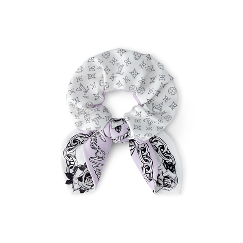 Blooming Monogram Scrunchy S00 in Women's Accessories Hair Accessories collections by Louis Vuitton (Product zoom)