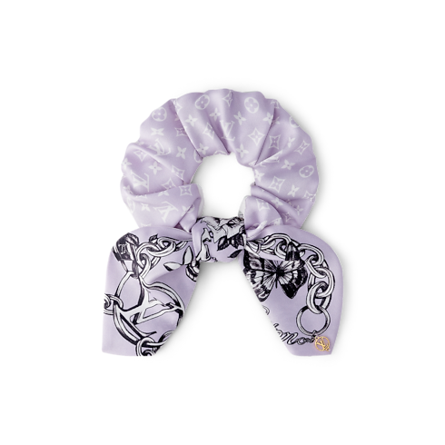 Blooming Monogram Scrunchy S00 in Women's Accessories Hair Accessories collections by Louis Vuitton (Product zoom)