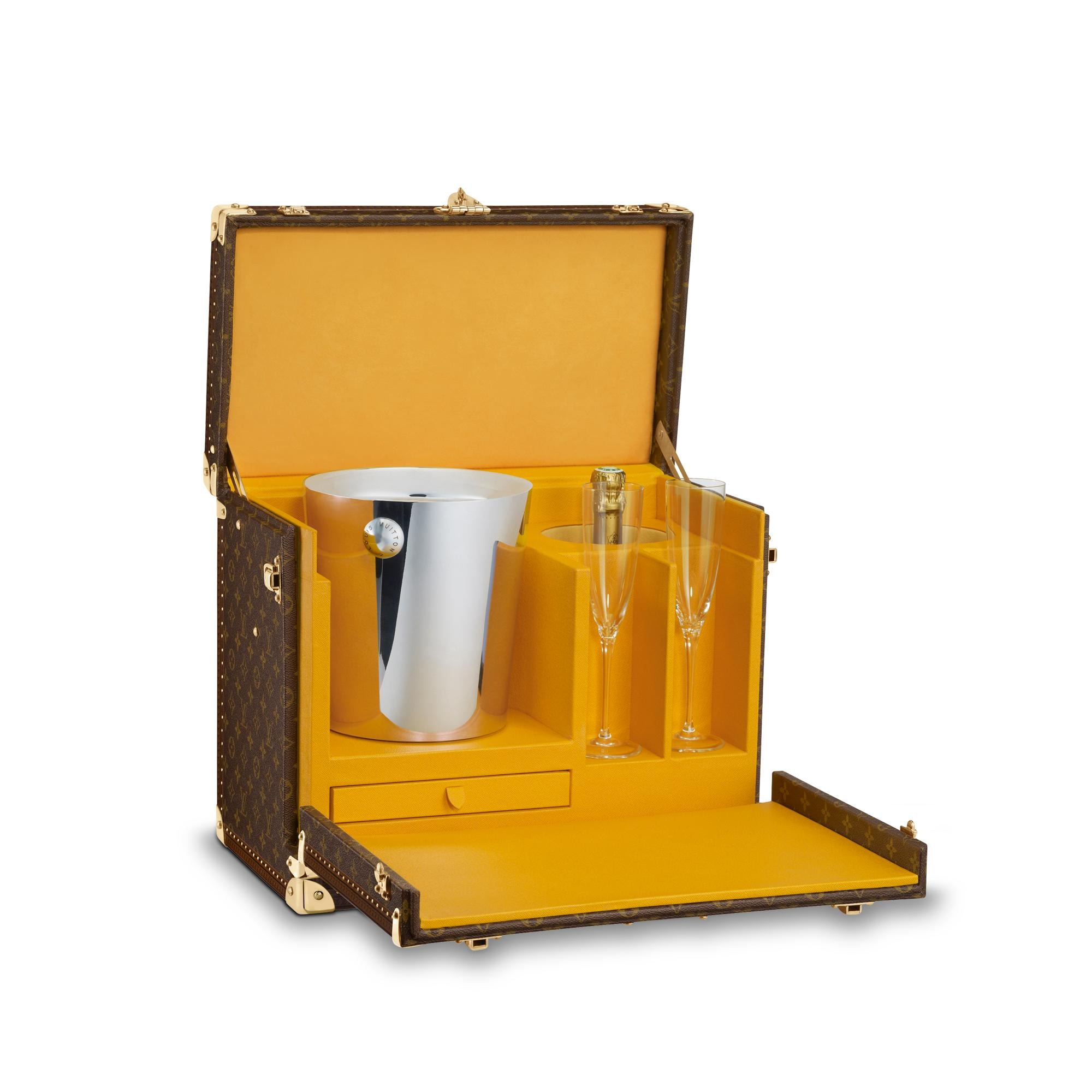 Boîte Champagne Monogram Canvas in Les Extraordinaires