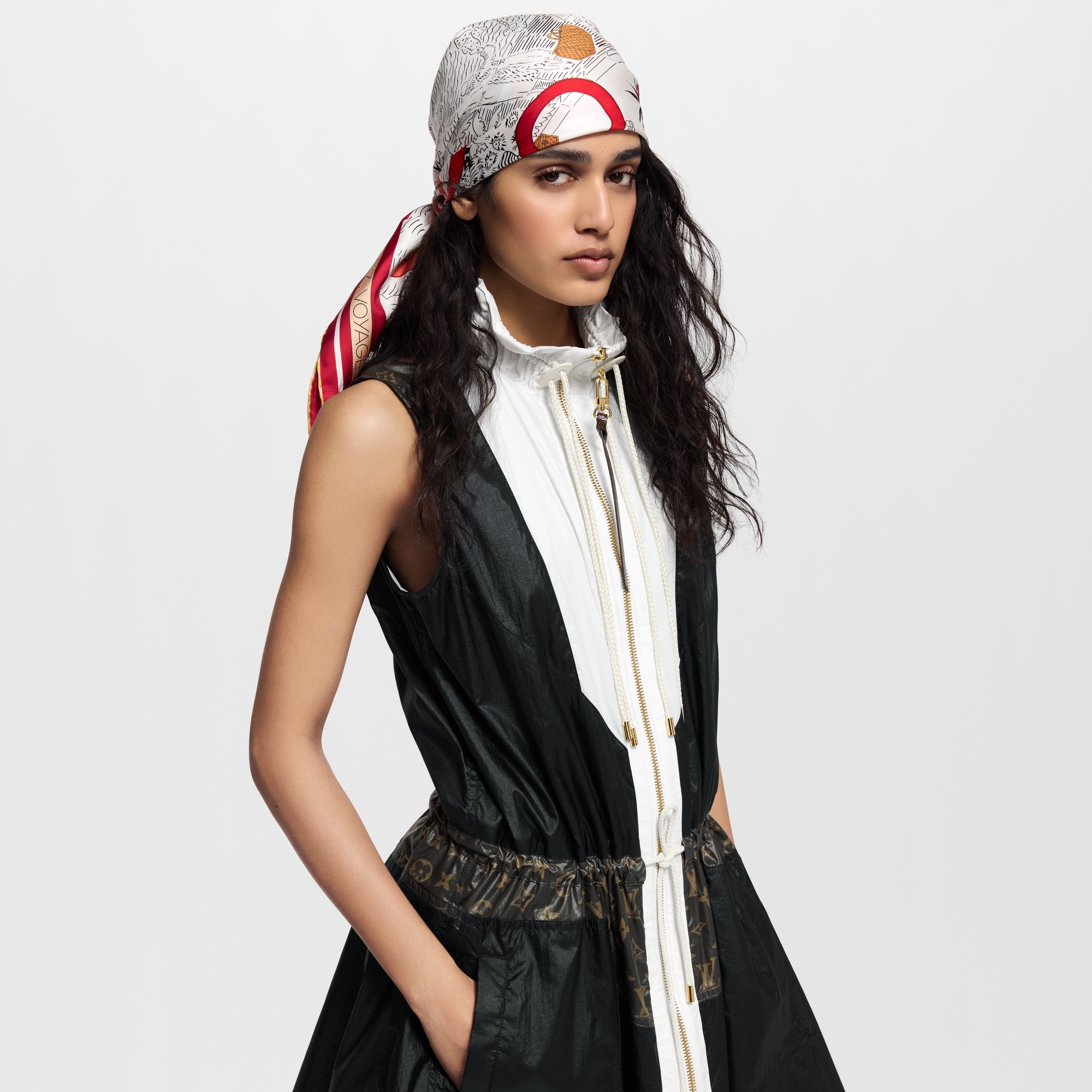 وشاح مربع Bon Voyage، عرض 90 S00 in النساء