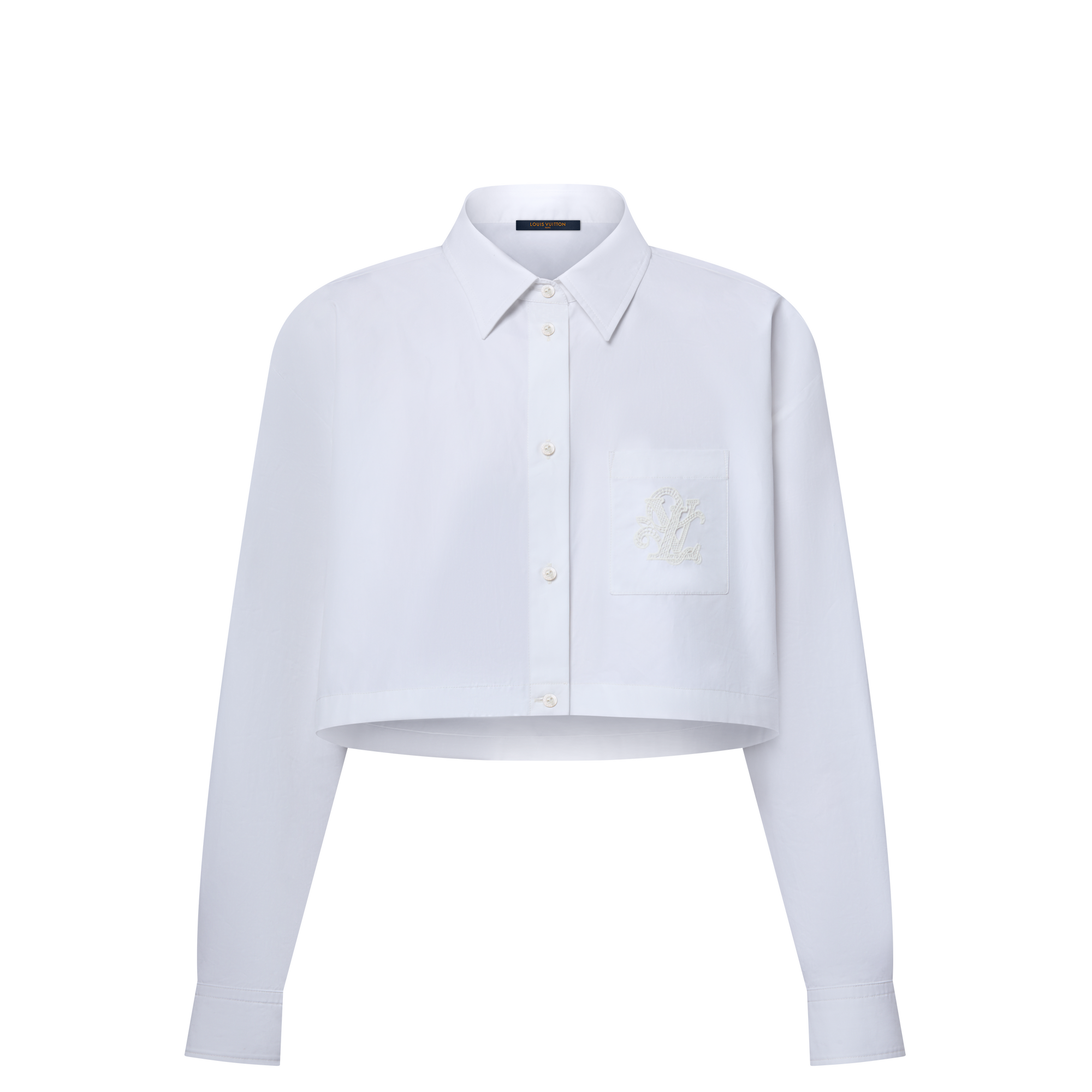 Broderie LV Cropped Shirt   in Women