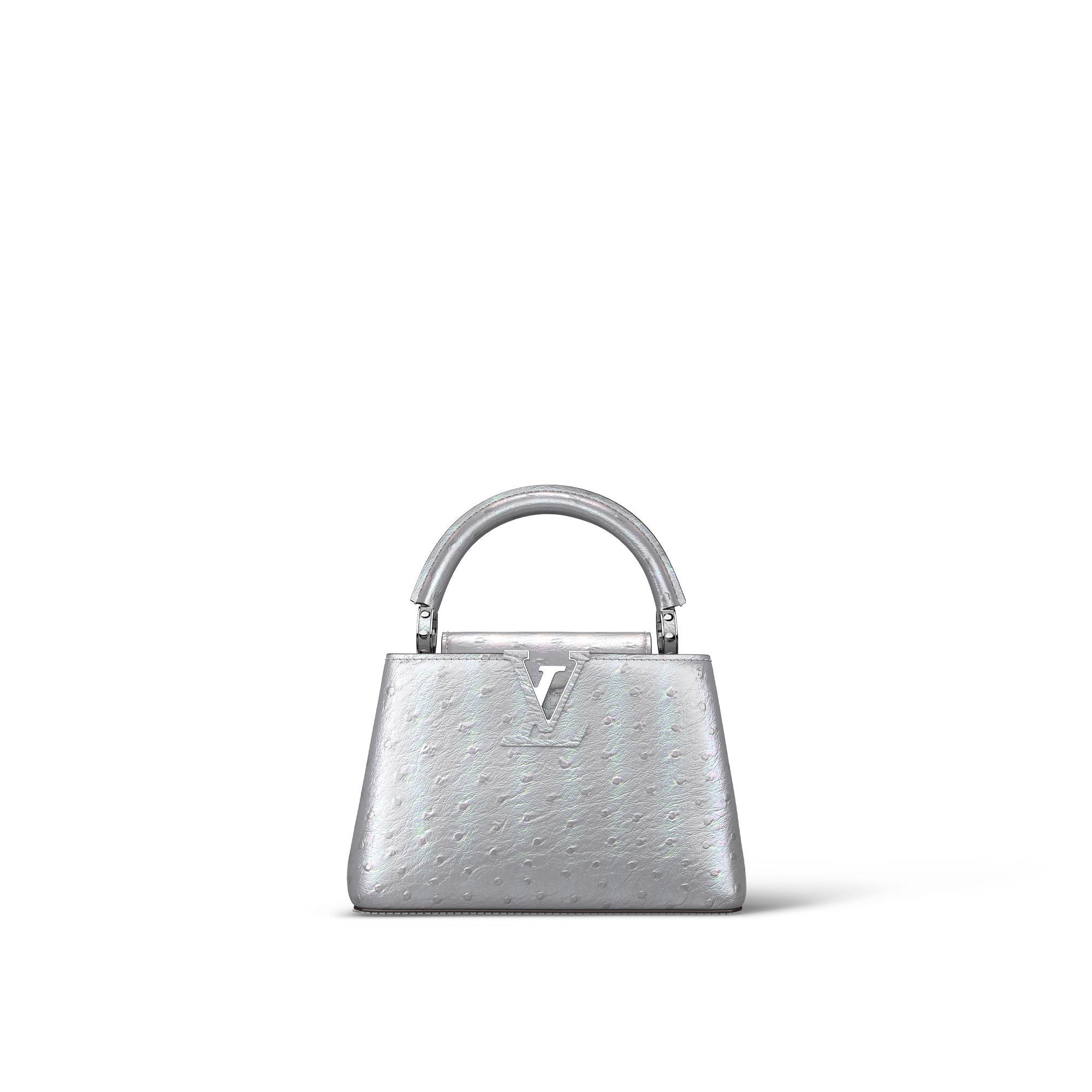 Capucines Mini Autruche in Women