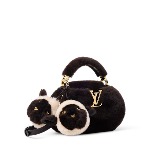 حقيبة Capucines Mini Snowball Capucines in النساء's حقائب اليد جميع حقائب اليد collections by Louis Vuitton (تكبير صورة المنتج)