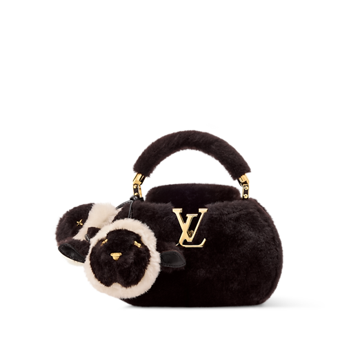حقيبة Capucines Mini Snowball Capucines in النساء's حقائب اليد جميع حقائب اليد collections by Louis Vuitton (تكبير صورة المنتج)