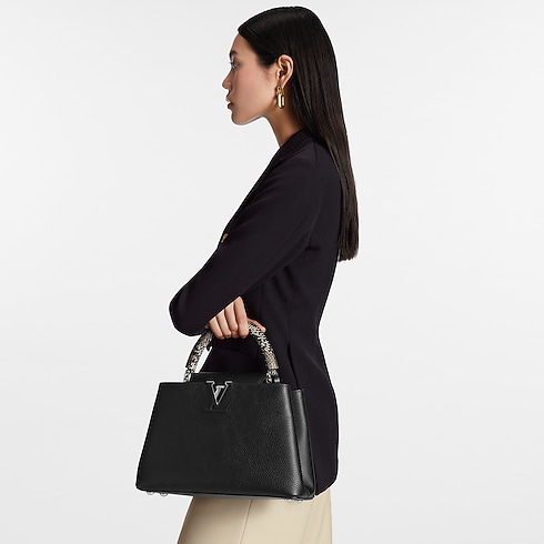 حقيبة Capucines MM الثعبان in النساء's حقائب اليد جميع المجموعات collections by Louis Vuitton (تكبير صورة المنتج)
