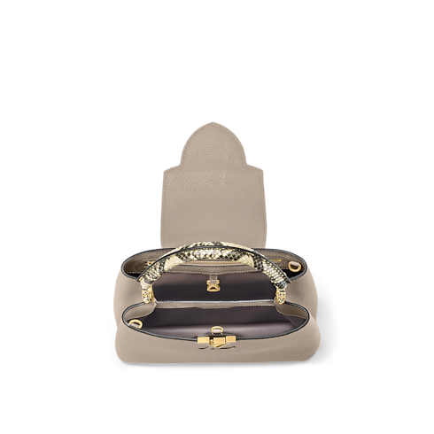 Capucines MM Python in Women's Handbags All Collections collections by Louis Vuitton (Product zoom)