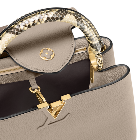 Capucines MM Python in Women's Handbags All Collections collections by Louis Vuitton (Product zoom)