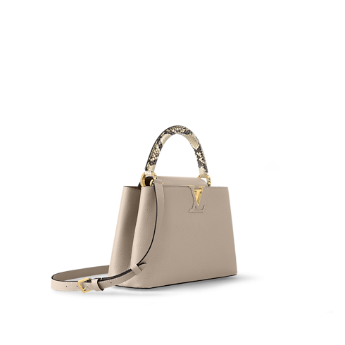 Capucines MM Python in Women's Handbags All Collections collections by Louis Vuitton (Product zoom)