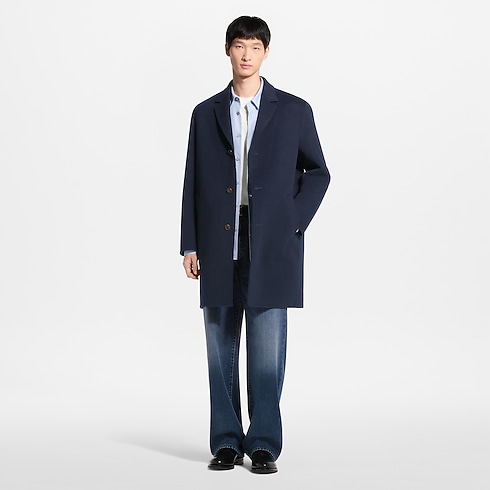 Cashmere Double Face Coat in Men's Ready to Wear All Ready-To-Wear collections by Louis Vuitton (Product zoom)