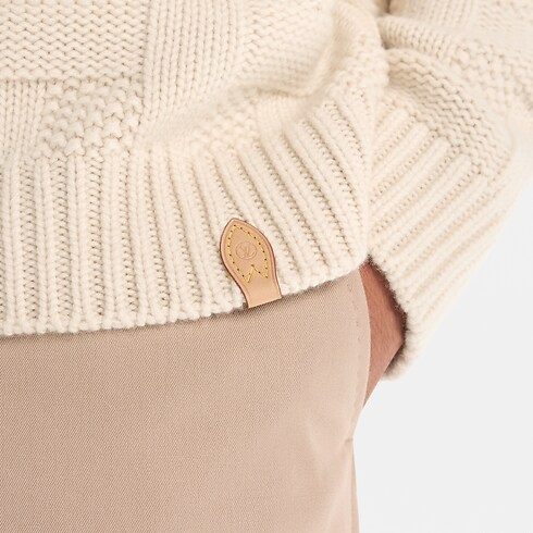 Cashmere Long-Sleeved Pullover in Men's Ready to Wear All Ready-To-Wear collections by Louis Vuitton (Product zoom)