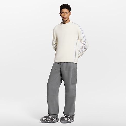 Cashmere Mix Cargo Pants in Men's Ready to Wear Pants collections by Louis Vuitton (Product zoom)