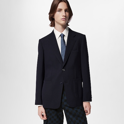 Casual Technical Wool Blazer in Men's Ready to Wear Blazers and Jackets collections by Louis Vuitton (Product zoom)