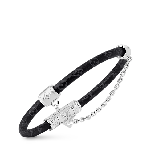 Chain It Bracelet Monogram Eclipse in Men's Fashion Jewelry Bracelets collections by Louis Vuitton (Product zoom)
