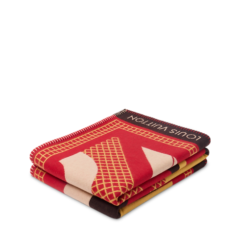 بطانية Charleston Throw in الصناديق، السفر والمنزل's المنزل وفن المائدة إكسسوارات للمنزل collections by Louis Vuitton (تكبير صورة المنتج)
