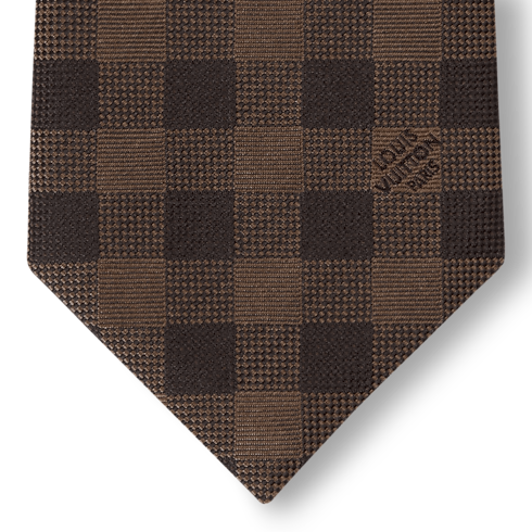 Check Tie S00 in Men's Accessories Ties collections by Louis Vuitton (Product zoom)