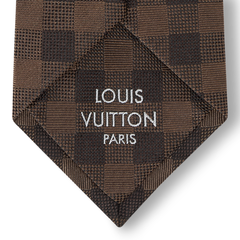 Check Tie S00 in Men's Accessories Ties collections by Louis Vuitton (Product zoom)
