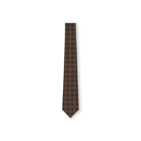 Check Tie S00 in Men's Accessories Ties collections by Louis Vuitton (Product zoom)