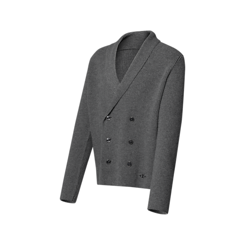 Chunky Double-Breasted Cardigan in Men's Ready to Wear All Ready-To-Wear collections by Louis Vuitton (Product zoom)
