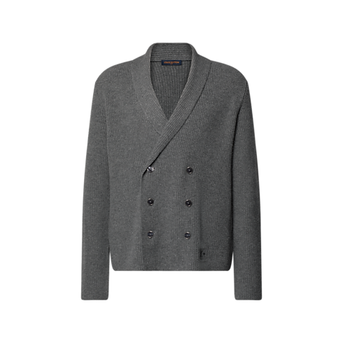 Chunky Double-Breasted Cardigan in Men's Ready to Wear All Ready-To-Wear collections by Louis Vuitton (Product zoom)