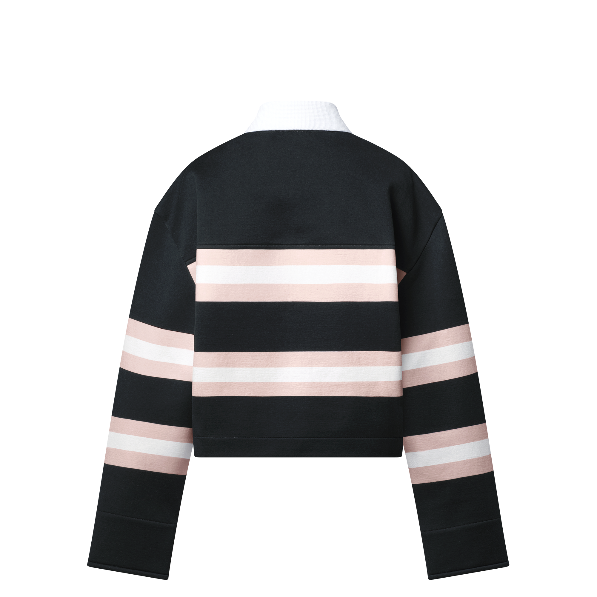 Chunky Stripes Polo Top  in Women