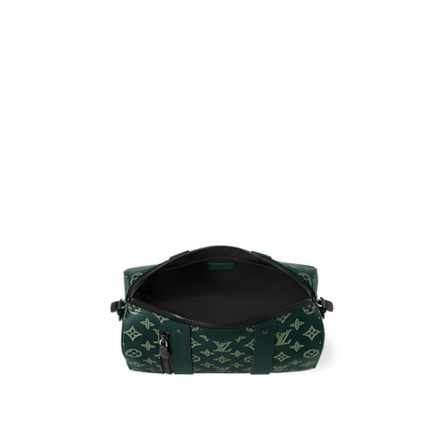 حقيبة City Keepall جلد مونوجرام Shadow in الحقائب والمنتجات الجلدية الصغيرة's حقائب رجالية أيقونات LV collections by Louis Vuitton (تكبير صورة المنتج)