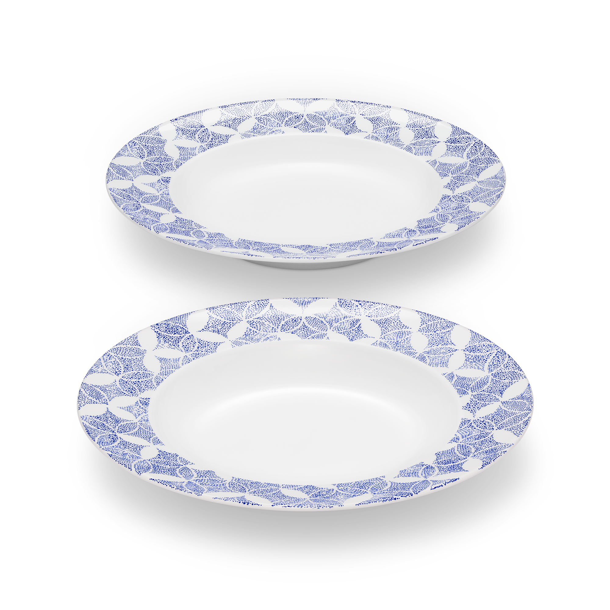 Constellation Set of 2 Soup Plates   in Trunks, Travel and Home