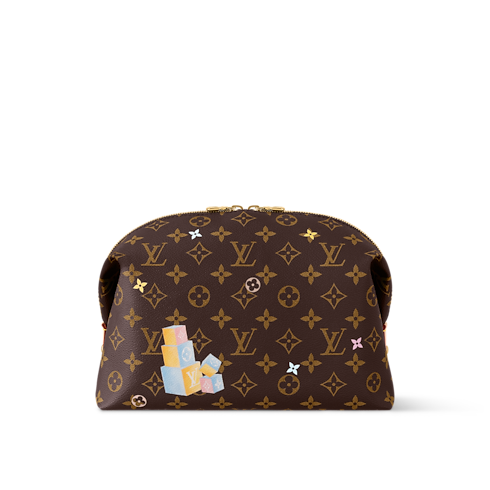 Cosmetic Pouch GM Autres Toiles Monogram in Women's Travel Travel Accessories collections by Louis Vuitton (Product zoom)