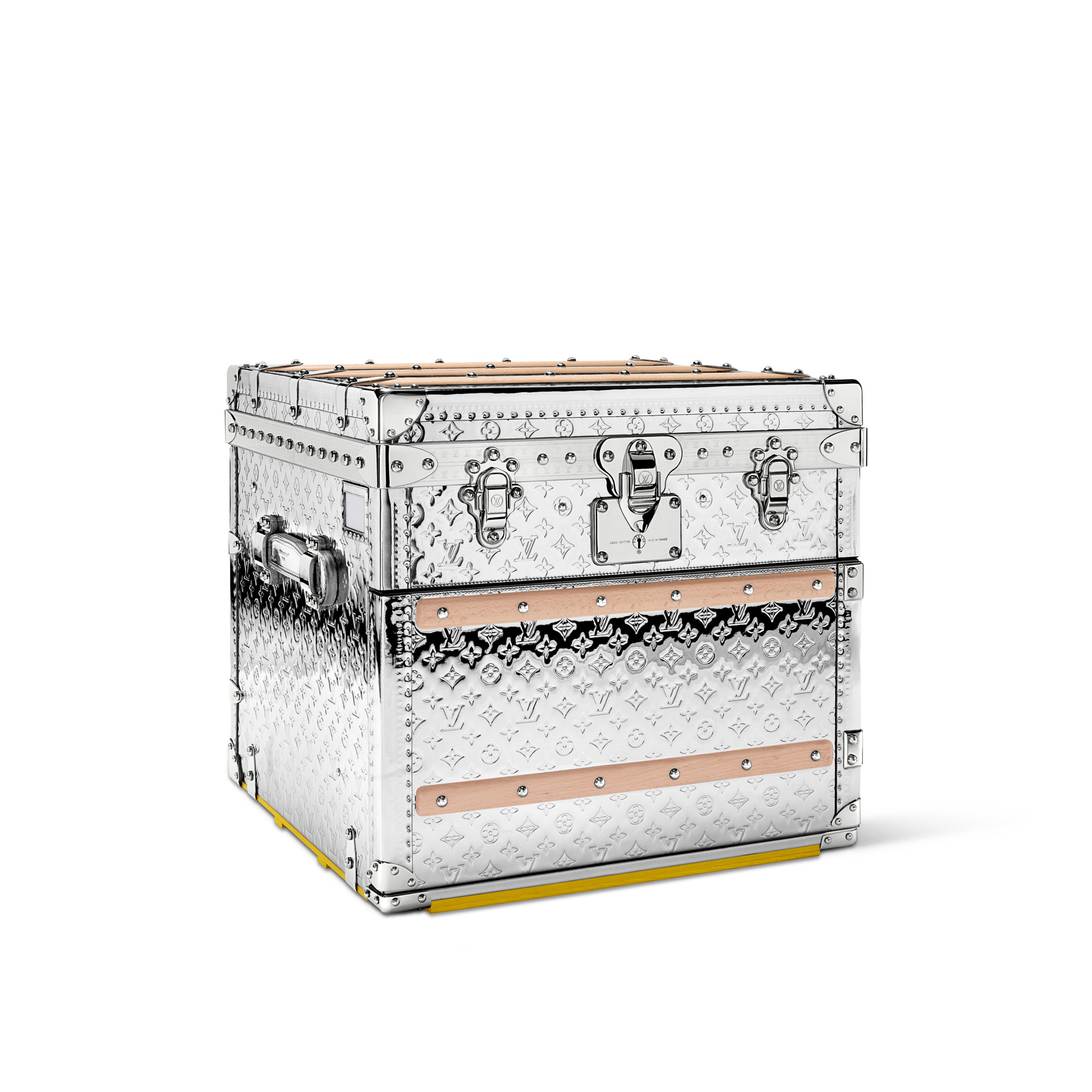 صندوق Courrier Lozine Carré Droite Autres Toiles Monogram in الصناديق، السفر والمنزل