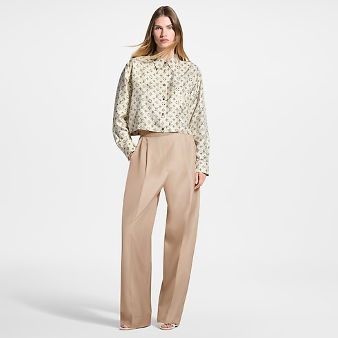 قميص قصير Buckle Up in النساء's الملابس البلايز collections by Louis Vuitton (تكبير صورة المنتج)