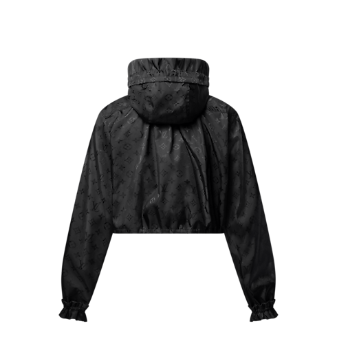 Cropped Monogram Windbreaker in Women's Ready to Wear Coats and Jackets collections by Louis Vuitton (Product zoom)