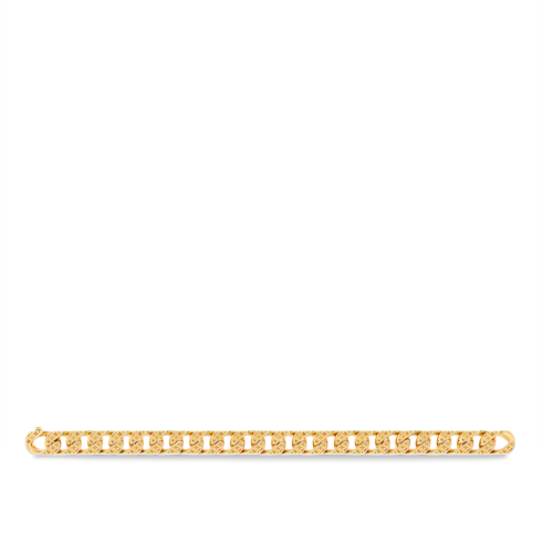 سوار Cuban Chain من الذهب الأصفر والألماس in Les Extraordinaires's المجوهرات الأساور collections by Louis Vuitton (تكبير صورة المنتج)