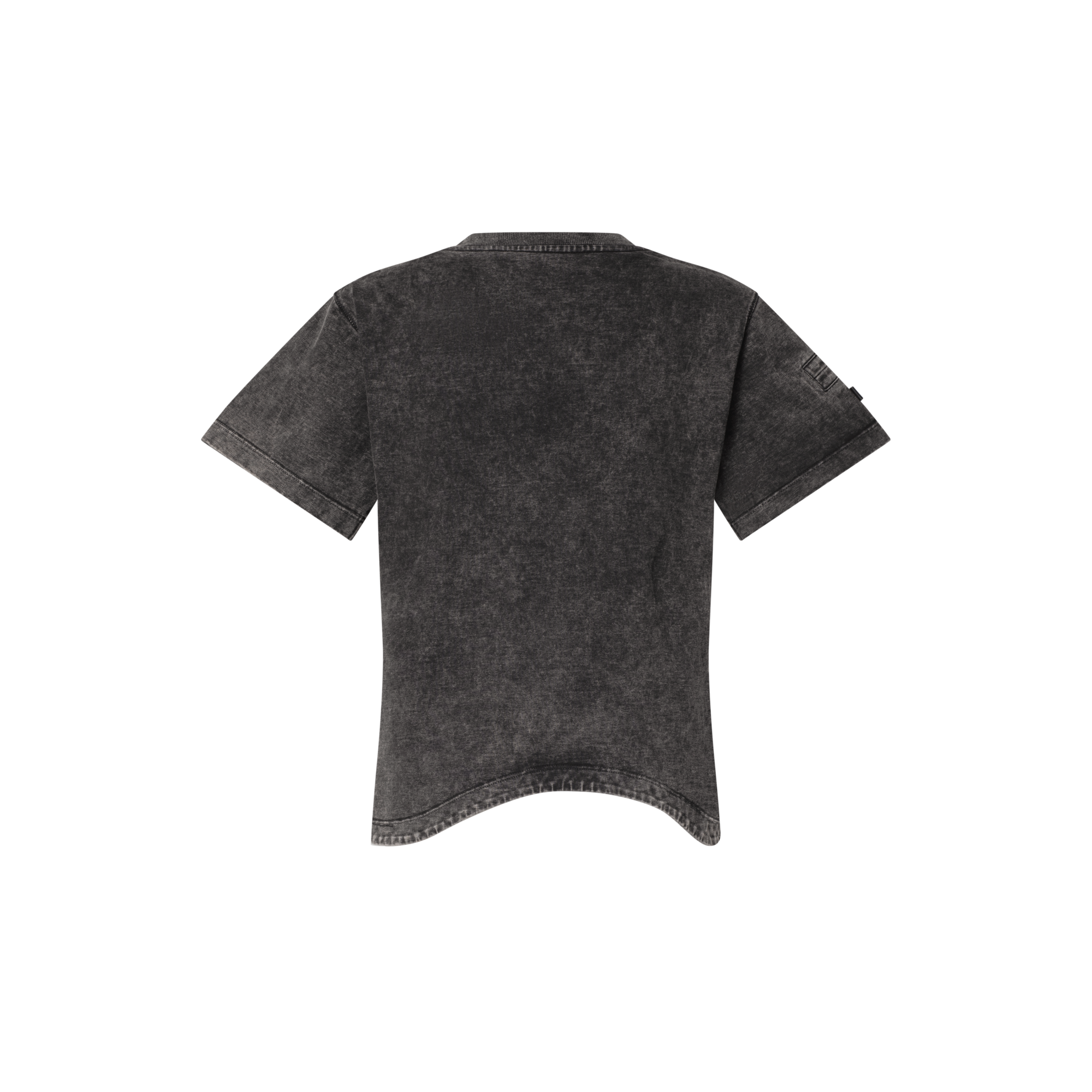 تي شيرت بحافة مقوسة  in النساء