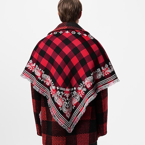 Damier Buffalo Stole S00 in Men's Accessories Scarves collections by Louis Vuitton (Product zoom)