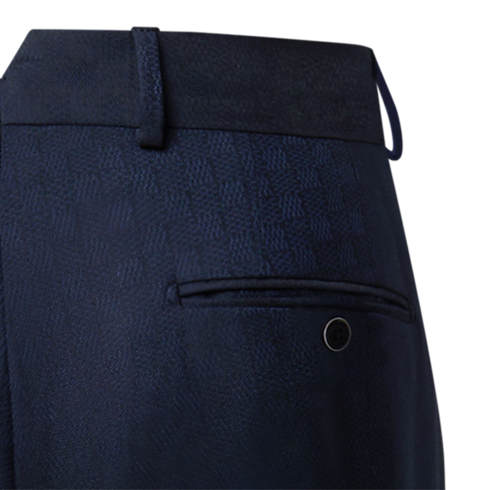 Damier Cigarette Pants in Men's Ready to Wear All Ready-To-Wear collections by Louis Vuitton (Product zoom)