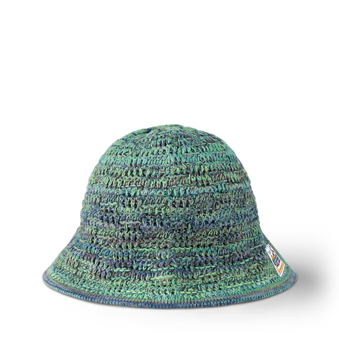Damier Palm Tree Crochet Hat S00 in Men's Accessories Hats, Beanies and Gloves collections by Louis Vuitton (Product zoom)