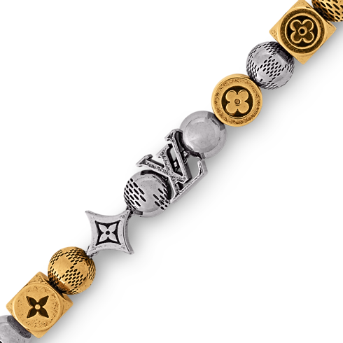 سوار Damier Party S00 in الرجال's مجوهرات الموضة الأساور collections by Louis Vuitton (تكبير صورة المنتج)