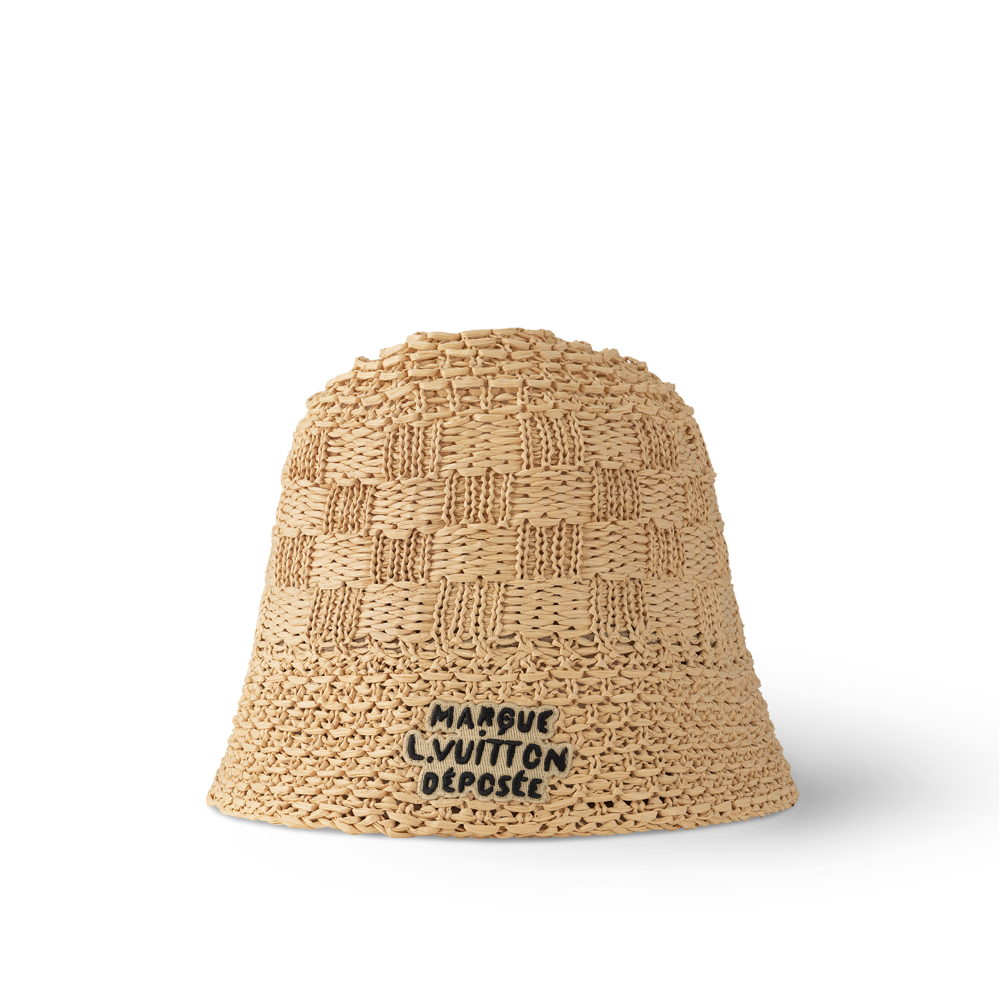 Damier Raffia Hat S00 in Men