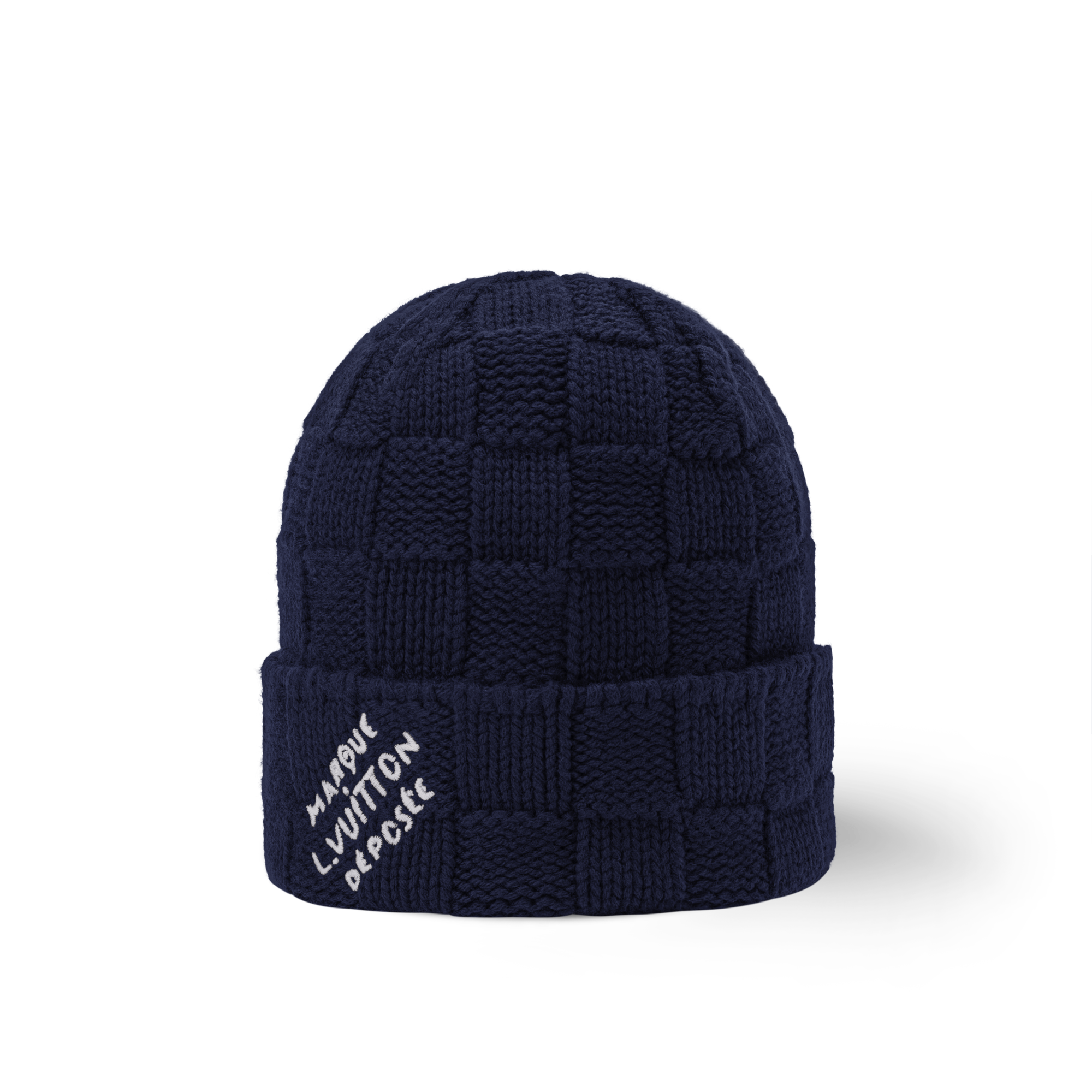Damier Snug Beanie S00 in Men