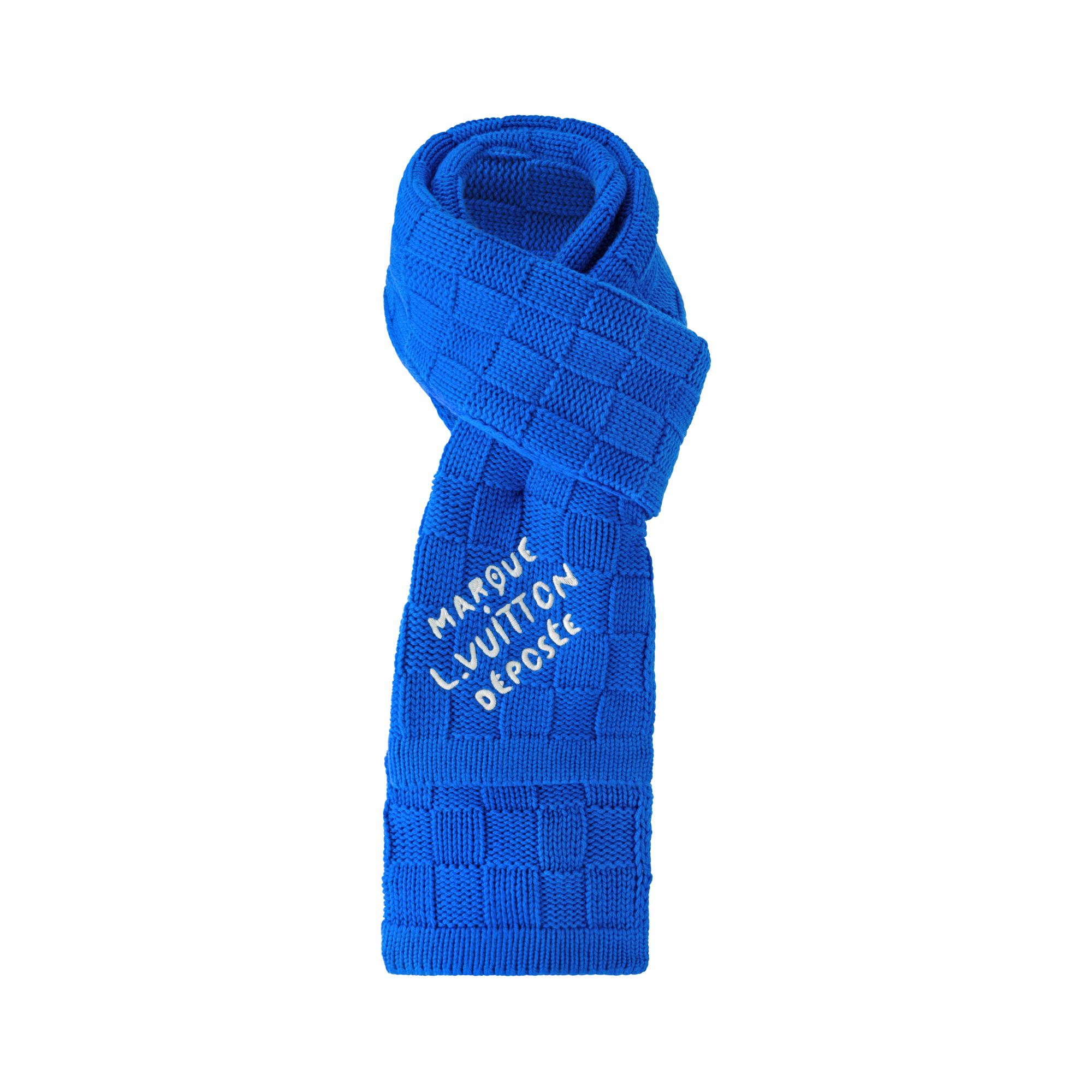 Damier Snug Scarf S00 in Men