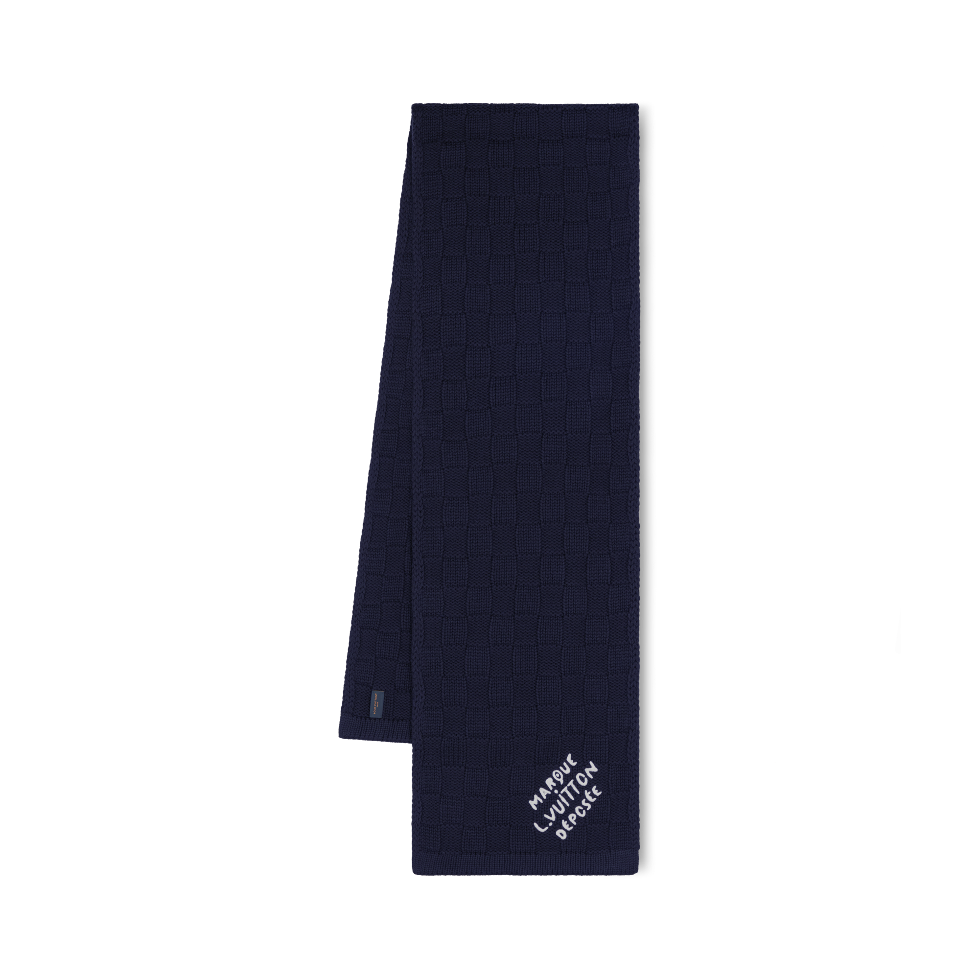 Damier Snug Scarf S00 in Men